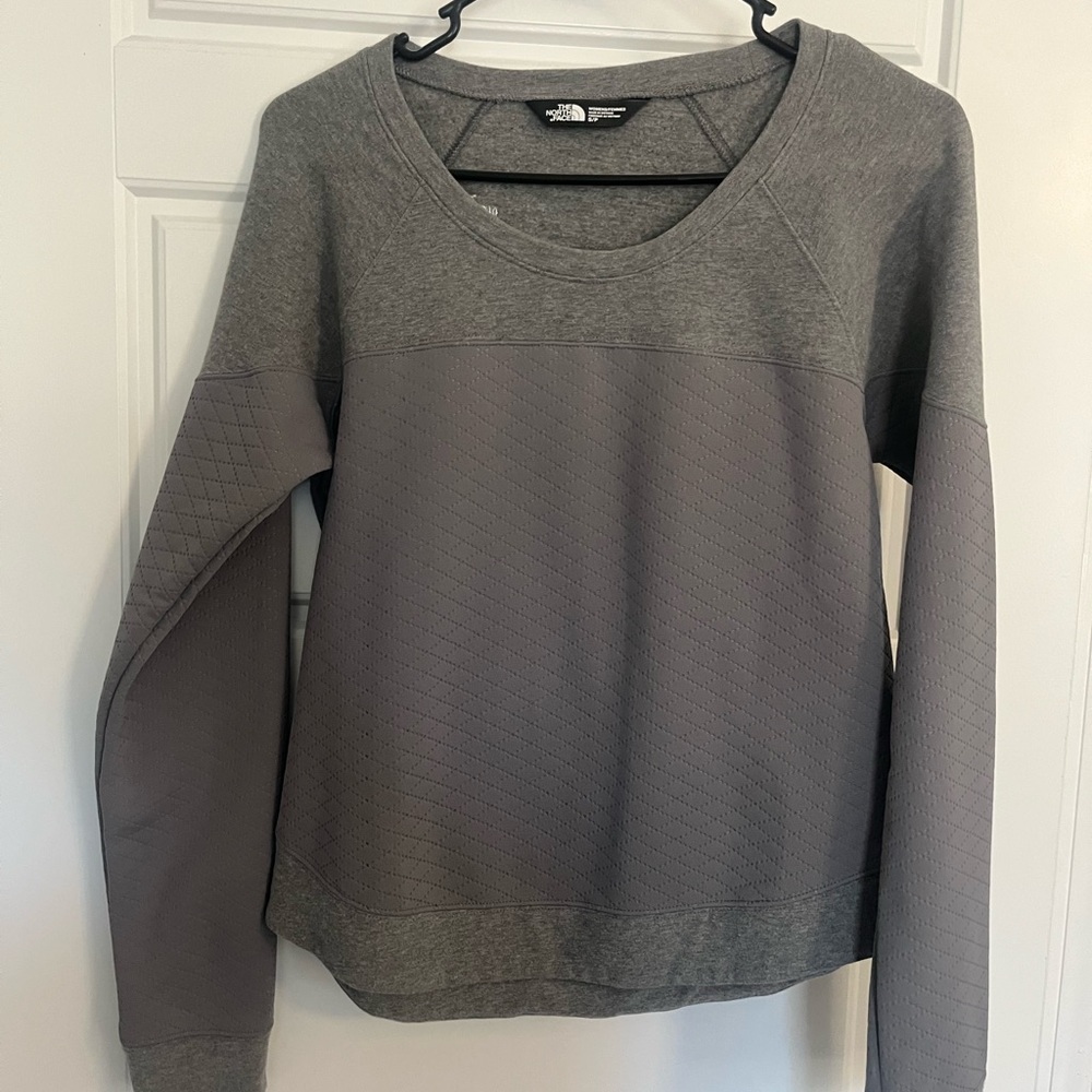 The North Face Women's Gray Crew Neck Sweater